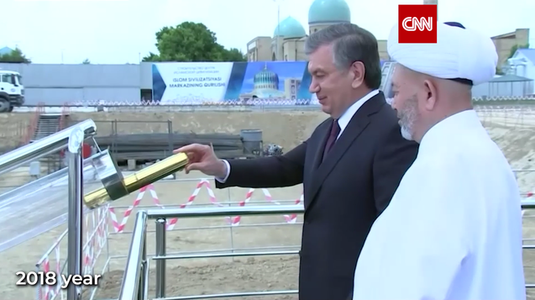 CNN Yangi yil efirida Islom sivilizatsiyasi markazini namoyish etdi